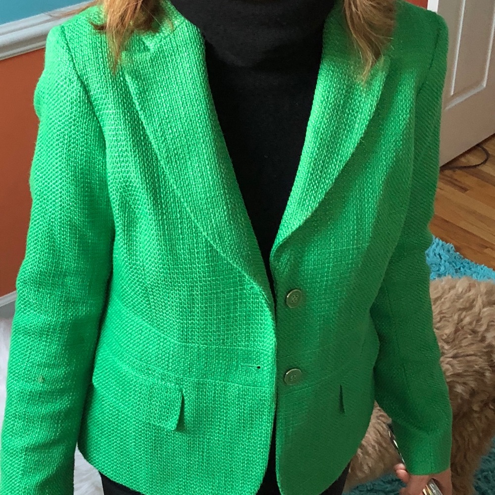 Green New York and company dress suit blazer